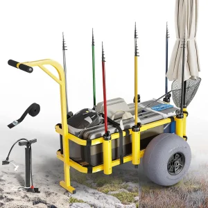 Beach cart with Balloon Wheels