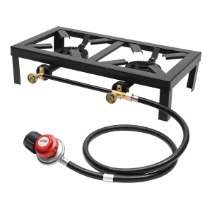 Double Burner Propane Cooker Stove
